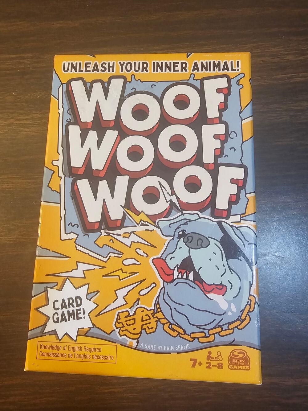 Woof Woof Woof Spin Master Card Game Fast-pace Brand New Sealed